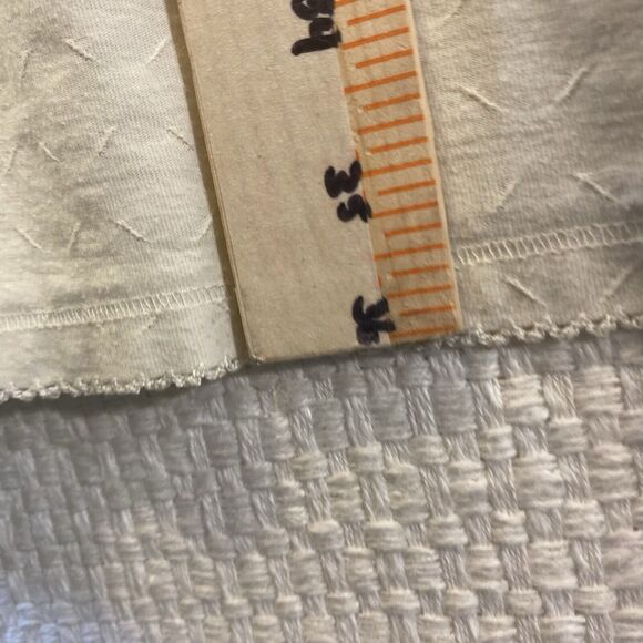 Miss Elaine MIDI Nightgown SZ Med Cap Sleeve Scoop Neck Embroidered Cream - Picture 8 of 8